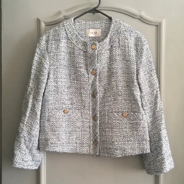 [BUNJANG] SJSJ Tweed Jacket 22SS / SJSJ 트위드자켓 22ss 76-90-155