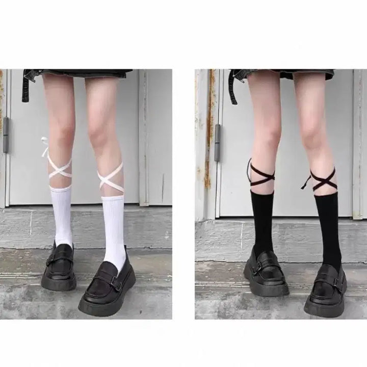 [BUNJANG] Subculture Style Stockings / 지뢰계 섭컬 서브컬쳐 일녀 양말 스타킹