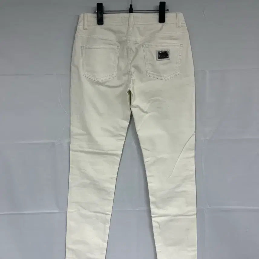 [SOLD OUT] 돌체앤가바나 화이트 진 여성 40사이즈
