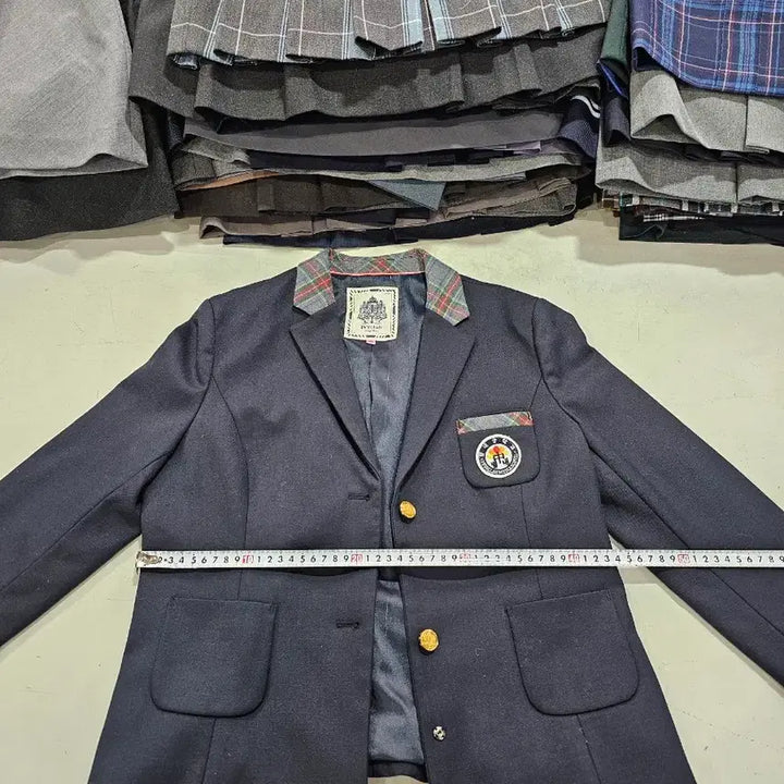 [BUNJANG] Used School Uniform Blazer Size 95 / 중고여성 춘추 교복마이 사이즈 95