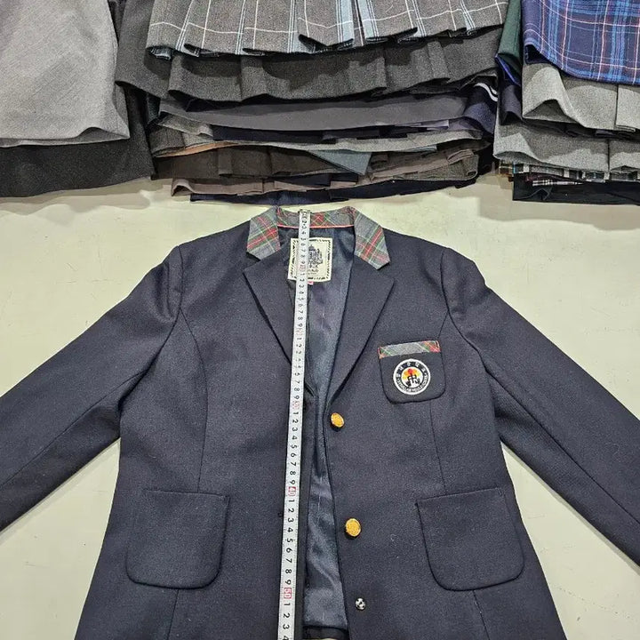 [BUNJANG] Used School Uniform Blazer Size 95 / 중고여성 춘추 교복마이 사이즈 95