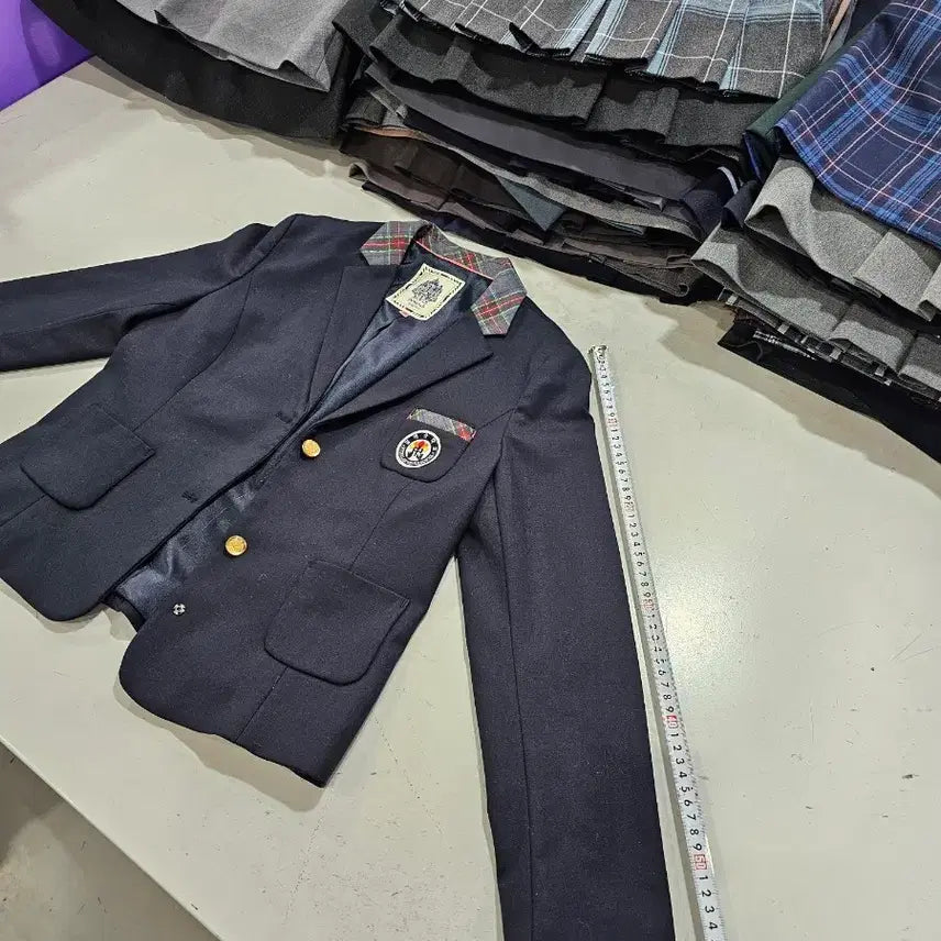 [BUNJANG] Used School Uniform Blazer Size 95 / 중고여성 춘추 교복마이 사이즈 95