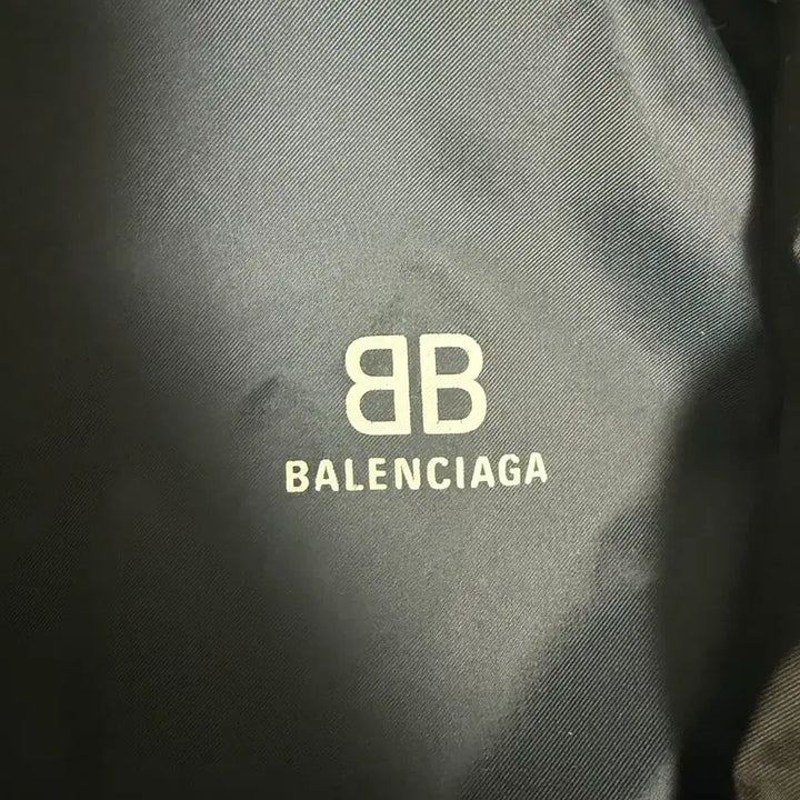 [BUNJANG] Balenciaga Satin BB Logo Track Jacket (Size 44, Mint Condition) / 발렌시아가 사틴 BB로고 트랙자켓  44사이즈 상태매우좋음