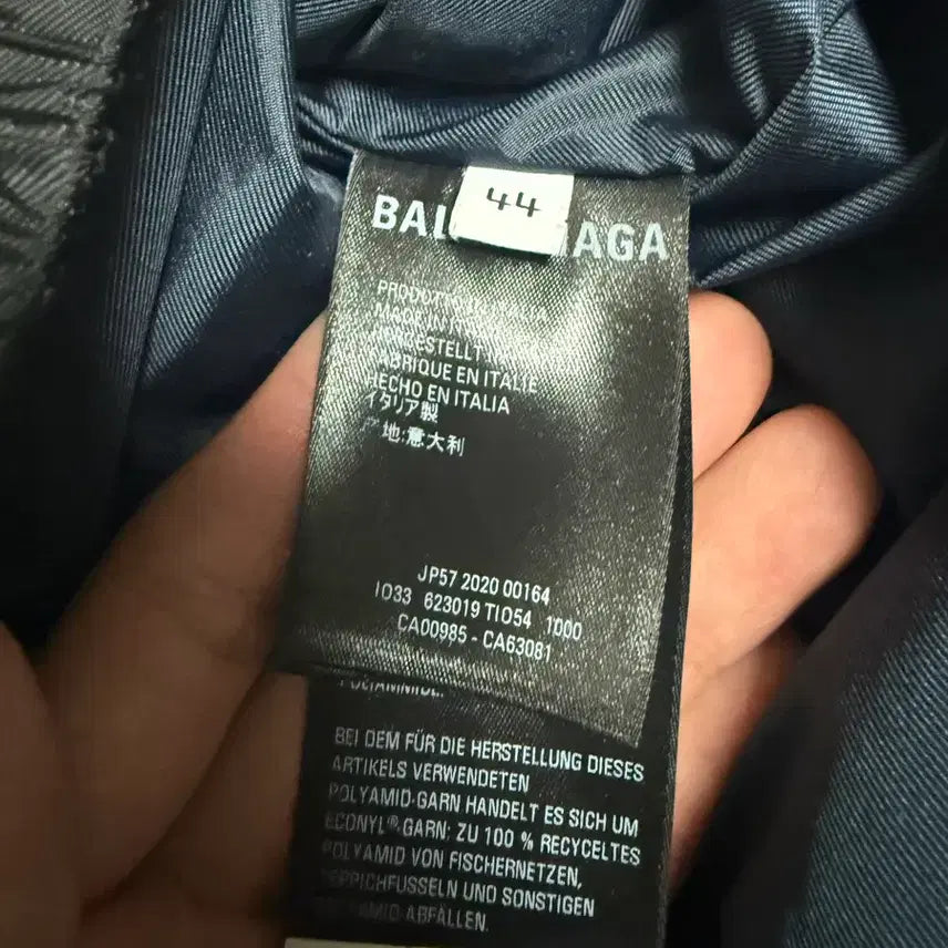 [BUNJANG] Balenciaga Satin BB Logo Track Jacket (Size 44, Mint Condition) / 발렌시아가 사틴 BB로고 트랙자켓  44사이즈 상태매우좋음