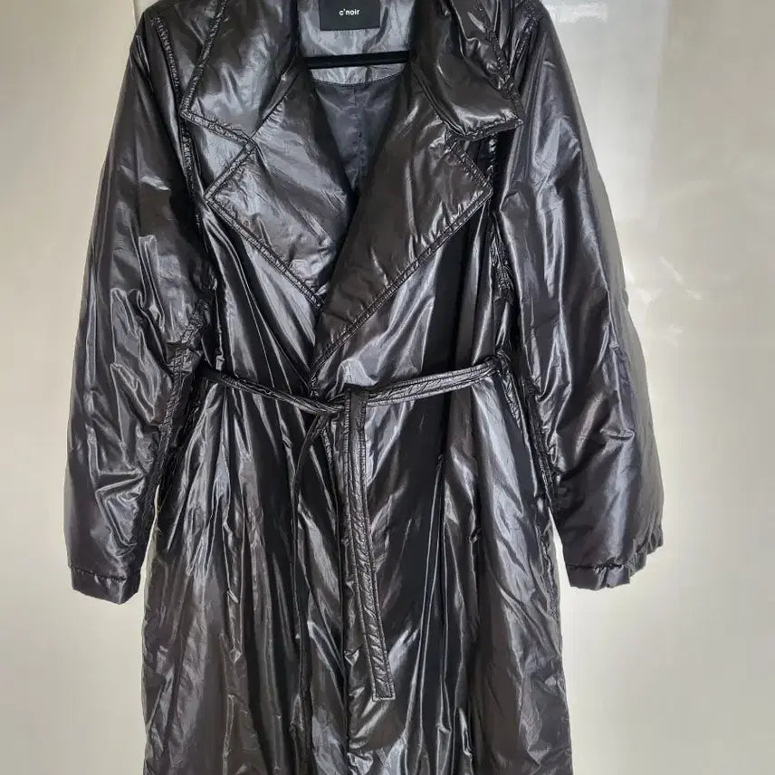 [BUNJANG] Long Padded Jacket / 레더자켓.레더코트