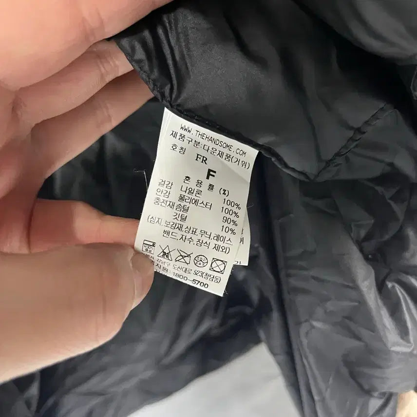 [BUNJANG] SYSTEM Goose Down Dogleu Padding Cape / SYSTEM 시스템 구스다운 더글루 패딩 케이프