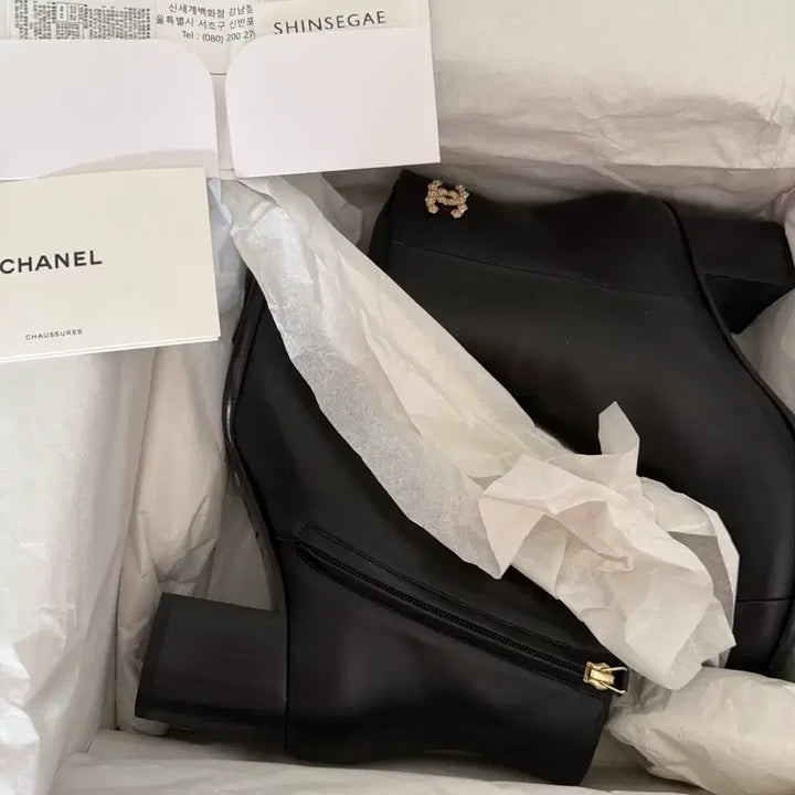 [BUNJANG] Chanel Ankle Boots Black 36 Size / 샤넬 앵클부츠 블랙 36사이즈 새상품