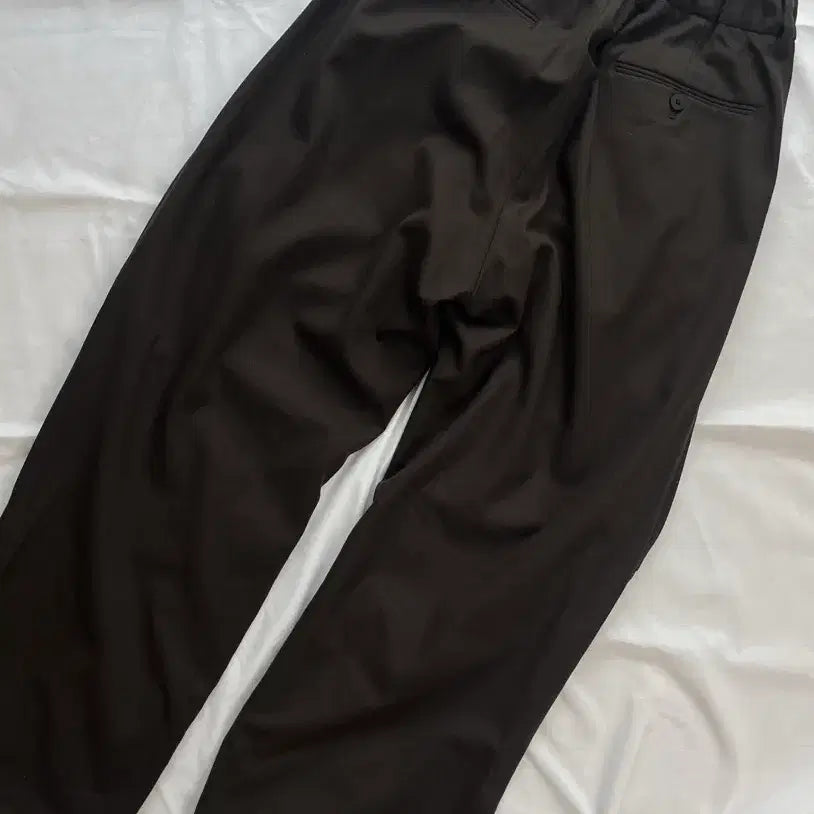 [BUNJANG] Inspector 804 Wool Parachute Pants / 28) 인스펙터 804 울 파라슈트 팬츠 다크 브라운