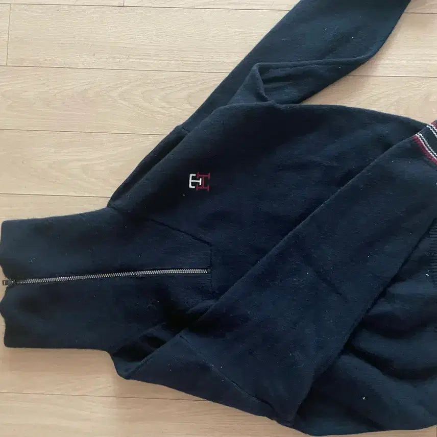 [BUNJANG] Tommy Hilfiger Knit Zip-up Cardigan / 타미힐피거 니트집업