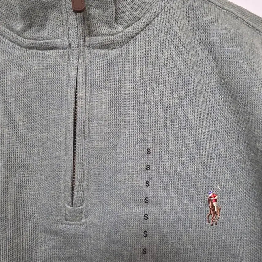 [BUNJANG] Polo Ralph Lauren Half-Zip Sweatshirt / 폴로 랄프로렌 하프집업 맨투맨 S 새상품