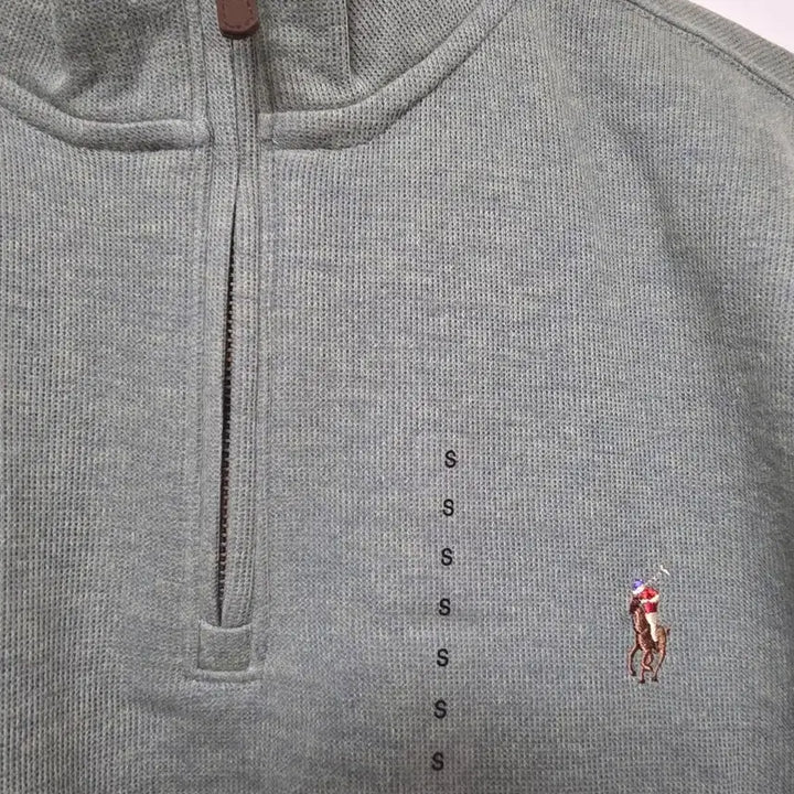 [BUNJANG] Polo Ralph Lauren Half-Zip Sweatshirt / 폴로 랄프로렌 하프집업 맨투맨 S 새상품