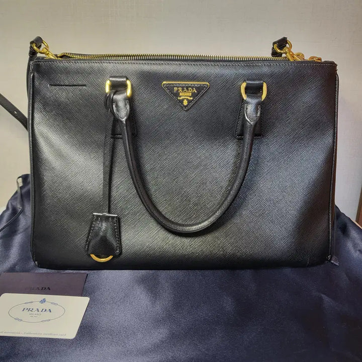 [BUNJANG] Prada Saffiano Shoulder Bag / [초급매/정품] 프라다 사피아노 숄더백