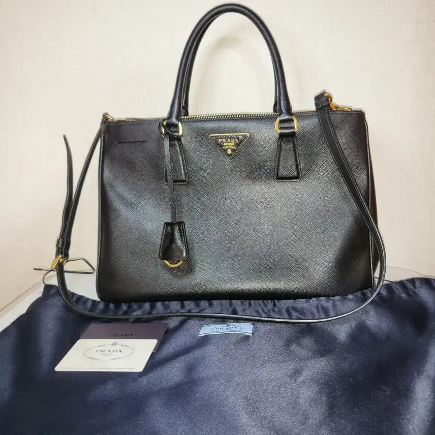 [BUNJANG] Prada Saffiano Shoulder Bag / [초급매/정품] 프라다 사피아노 숄더백