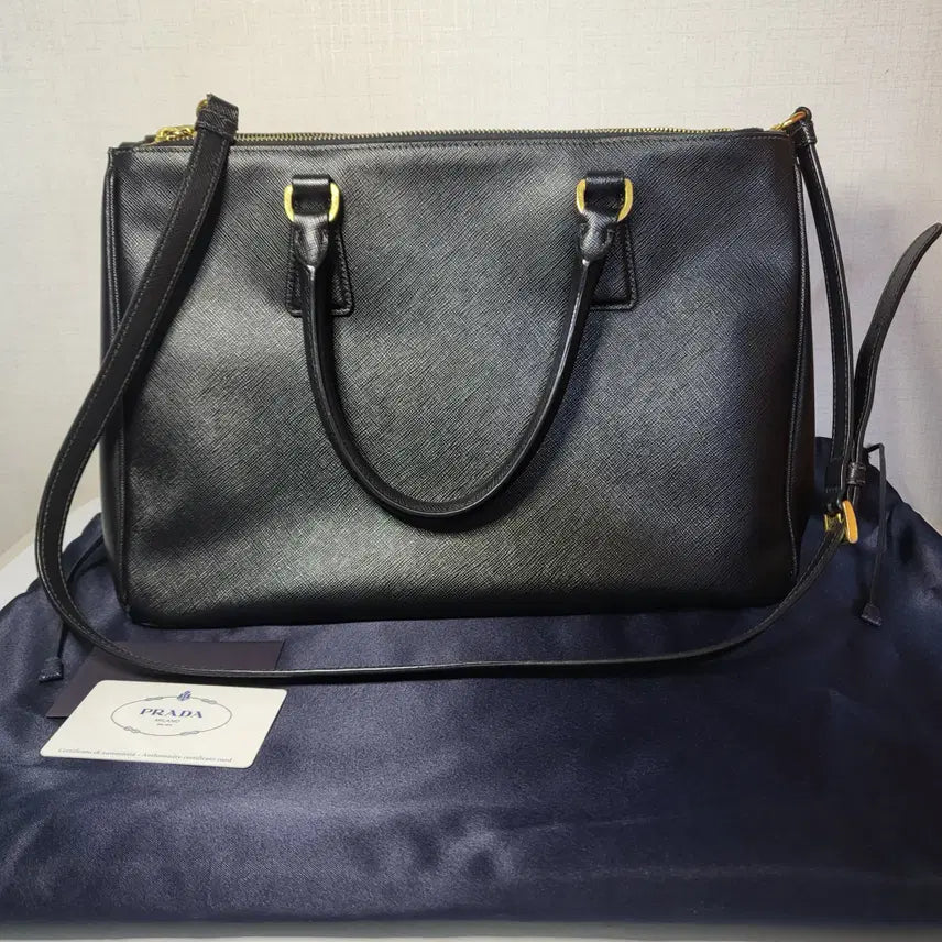 [BUNJANG] Prada Saffiano Shoulder Bag / [초급매/정품] 프라다 사피아노 숄더백