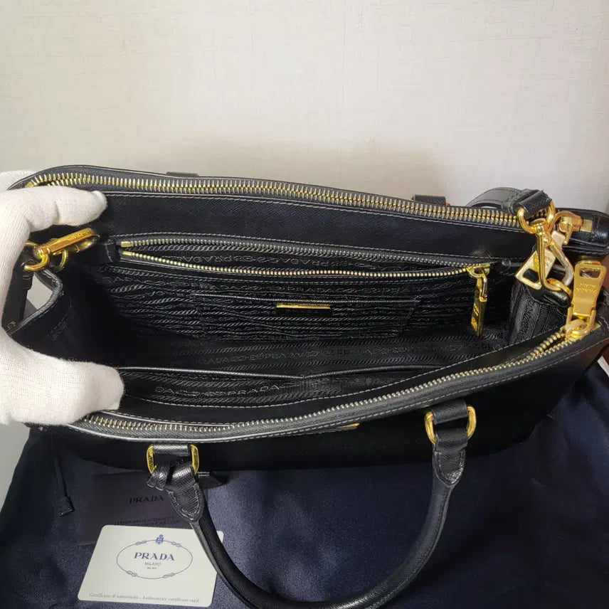 [BUNJANG] Prada Saffiano Shoulder Bag / [초급매/정품] 프라다 사피아노 숄더백