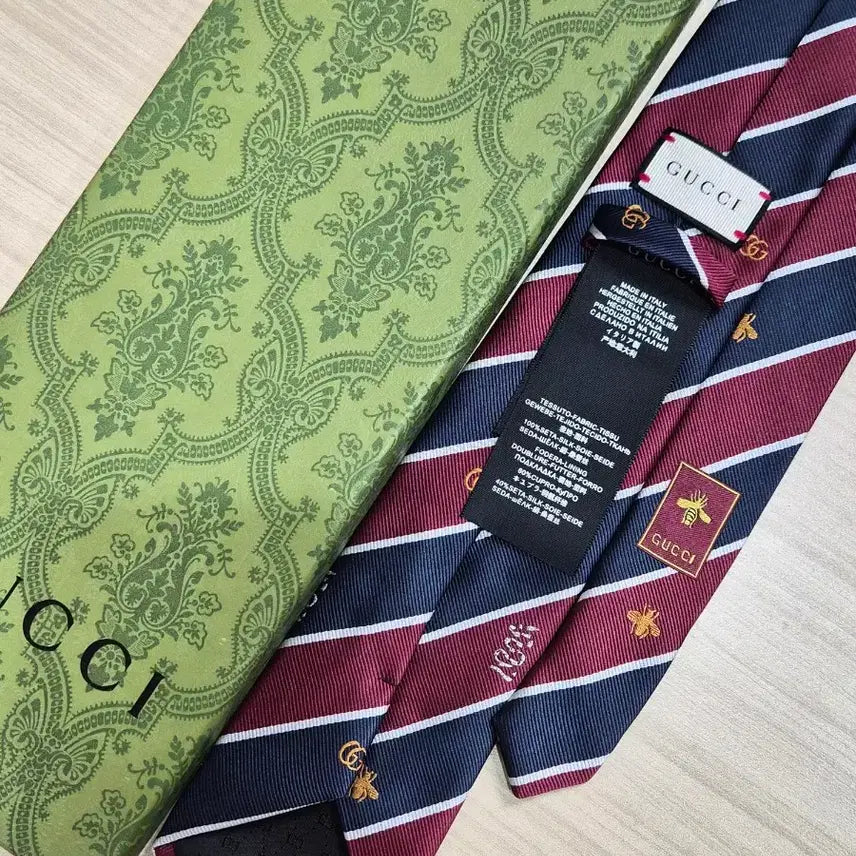 [BUNJANG] Gucci Striped Tie / 구찌 GUCCI 넥타이 스트라이프 넥타이