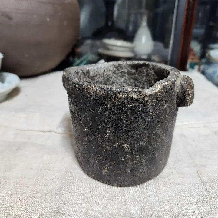 [BUNJANG] Joseon Dynasty Soapstone Crucible / 조선시대 곱돌 도가니