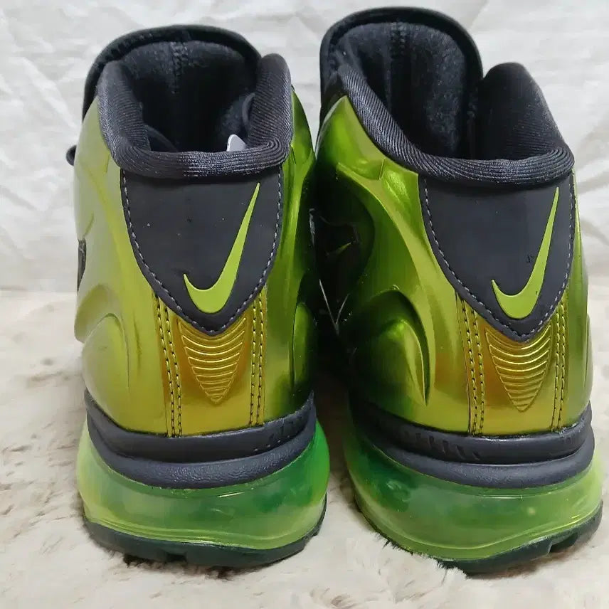 [BUNJANG] Nike Flyposite Basketball Shoes Gray/Fluorescent 265mm / 나이키 플라이포짓 농구화 회색/형광 265사이즈