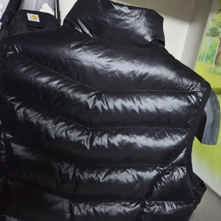 [BUNJANG] Aigle Men's Padded Vest Black / 에이글 남성패딩 조끼 블랙