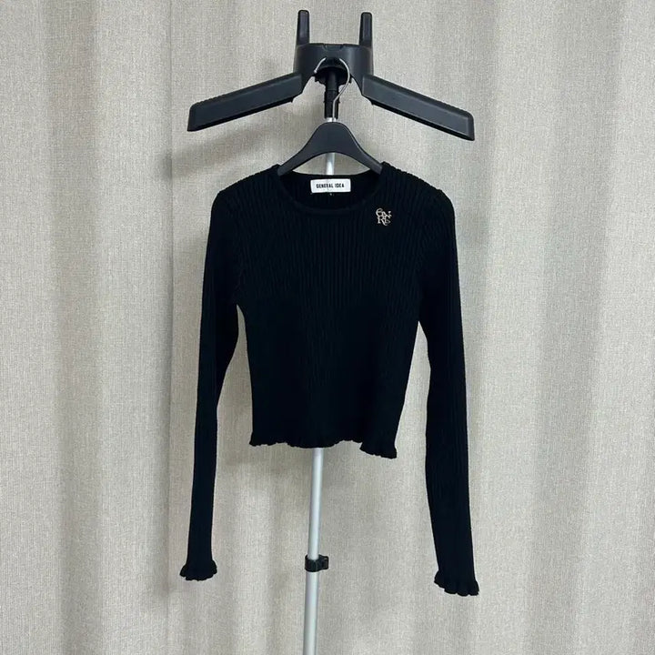 [BUNJANG] General Idea Knit Top S / 제너럴 아이디어 골지 니트 S