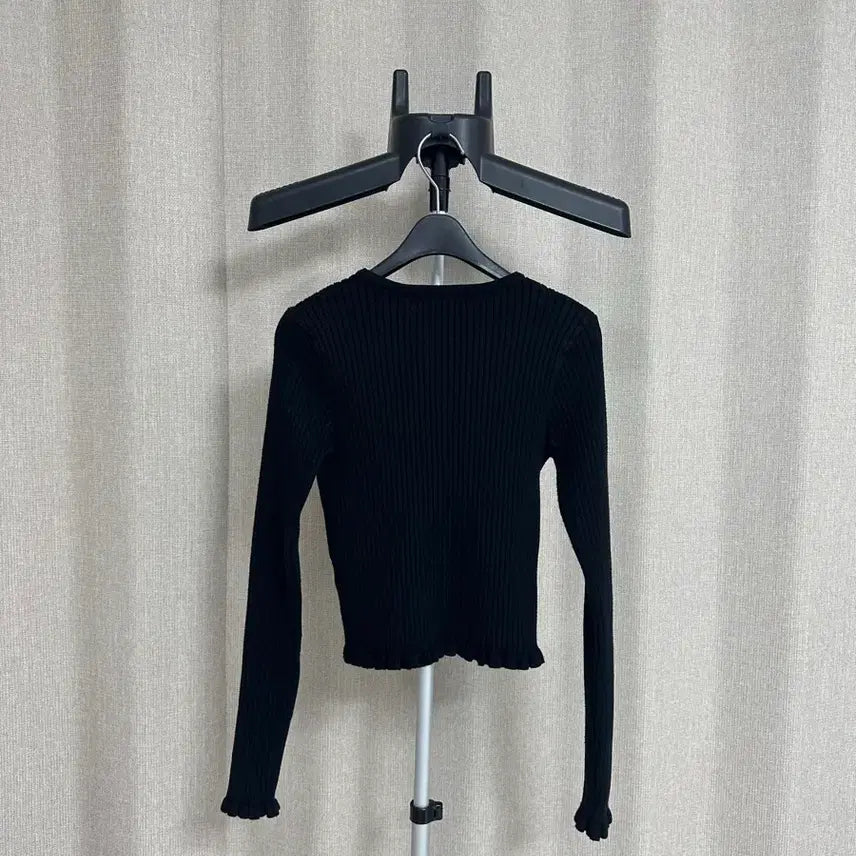 [BUNJANG] General Idea Knit Top S / 제너럴 아이디어 골지 니트 S