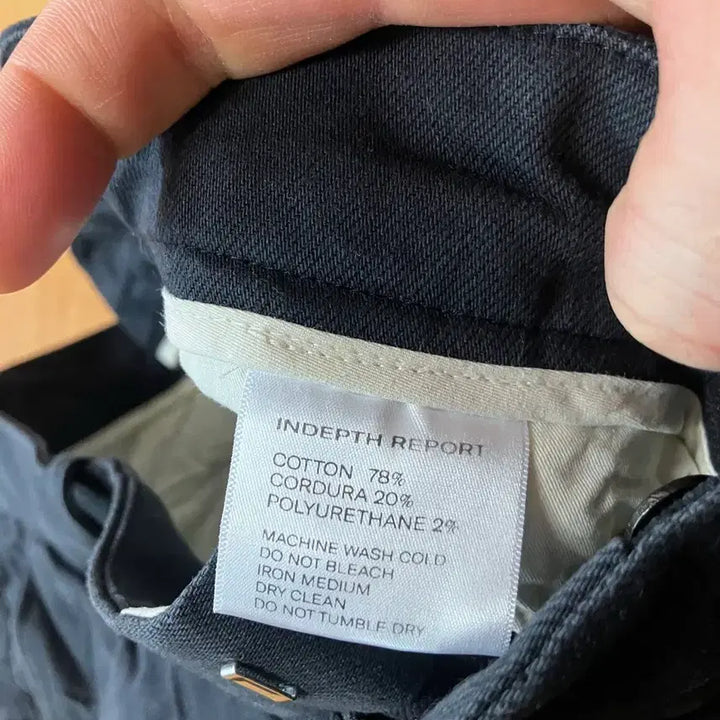 [BUNJANG] Indepth Report Denim Chino Pants / 인뎁스리포트 데님 치노팬츠