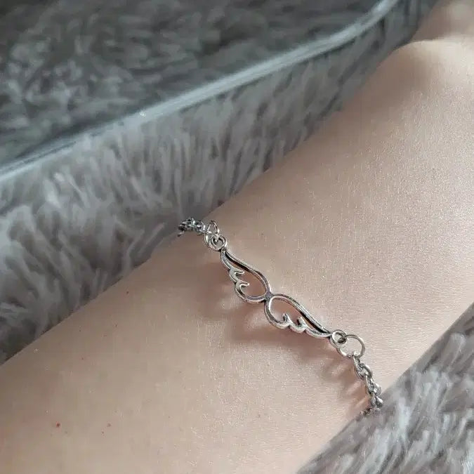 [BUNJANG] NCT WISH Surgical Steel Bracelet / 엔시티위시 날개 써지컬 팔찌