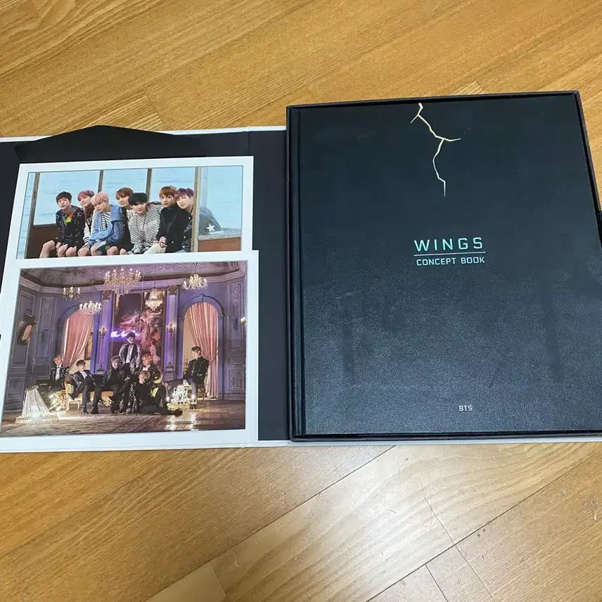 방탄소년단 윙즈 컨셉북 BTS wings concept book 디비디