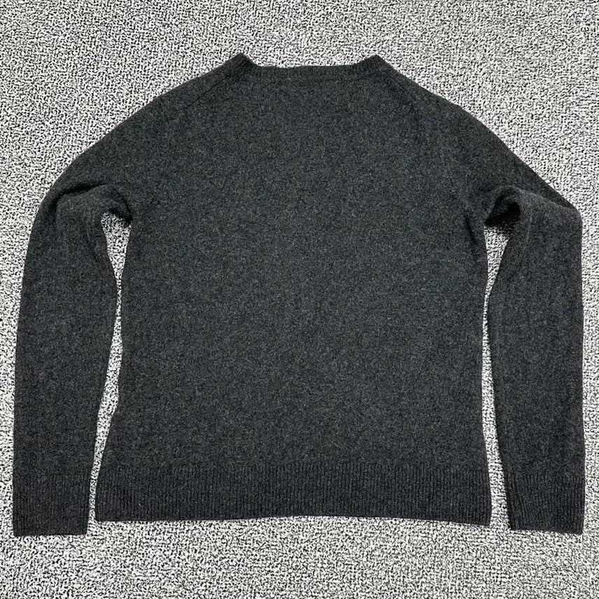 [BUNJANG] Maison Kitsune Black Fox Patch Knit Sweater / 메종키츠네 최신형 블랙 폭스패치 니트
