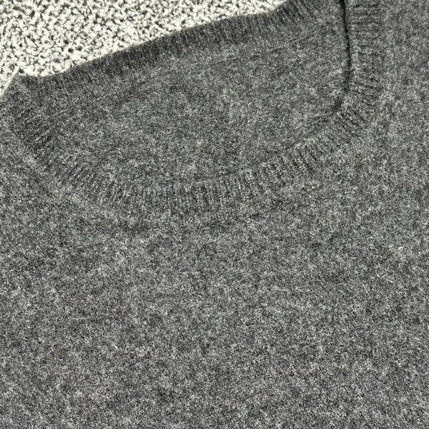 [BUNJANG] Maison Kitsune Black Fox Patch Knit Sweater / 메종키츠네 최신형 블랙 폭스패치 니트