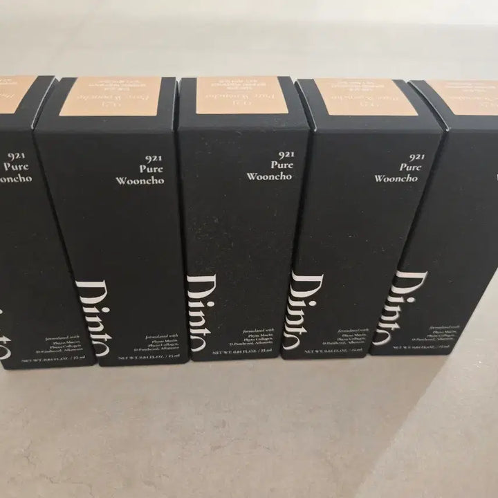 [BUNJANG] Dinto 21 Pure Uncho Foundation Bundle / [새상품] 딘토 21호 블러매트 파운데이션 4개 일괄 특가