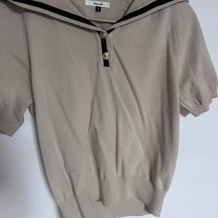 [SOLD OUT] 드파운드 depound 반팔 세일러 니트