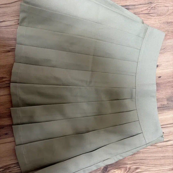 [BUNJANG] Pale Jade Beige Pleated Tennis Skirt / 페일제이드 베이지 플리츠 테니스 스커트