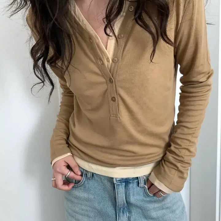 [BUNJANG] La Beaute T-shirt Cardigan / 라보떼 티셔츠 가디건