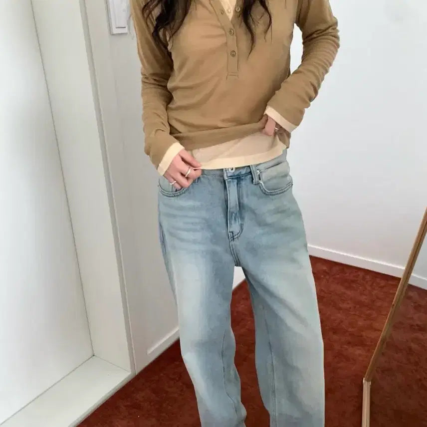 [BUNJANG] La Beaute T-shirt Cardigan / 라보떼 티셔츠 가디건