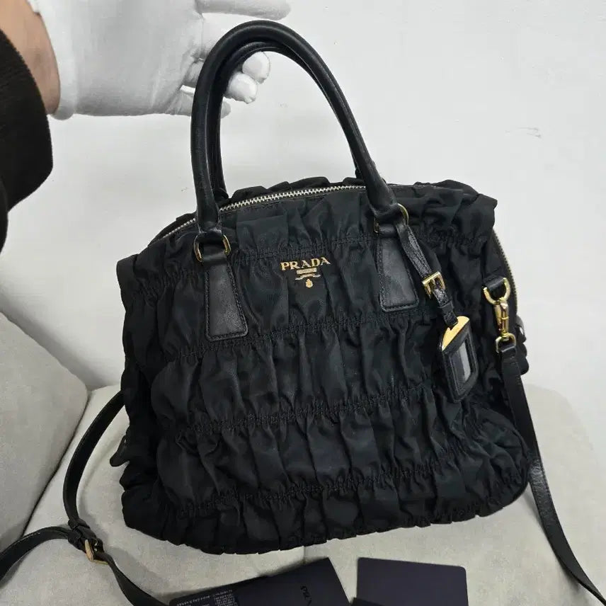 [BUNJANG] Prada Gaufre Bag / [정품][A급] 프라다 고프레백