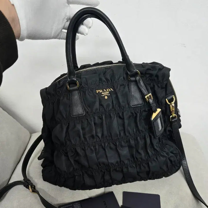 [BUNJANG] Prada Gaufre Bag / [정품][A급] 프라다 고프레백