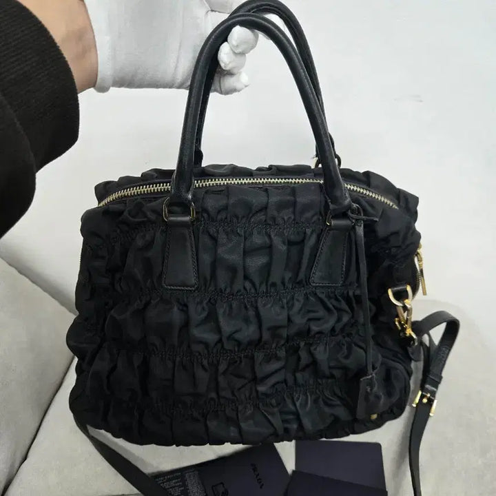 [BUNJANG] Prada Gaufre Bag / [정품][A급] 프라다 고프레백