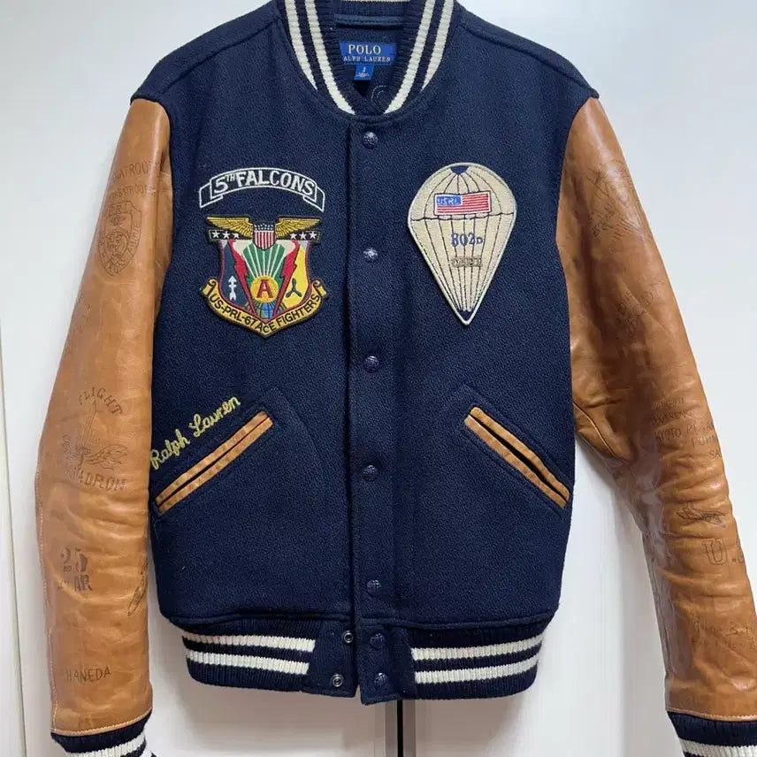 [BUNJANG] Polo Ralph Lauren Varsity Jacket S / 폴로 랄프로렌 바시티 S