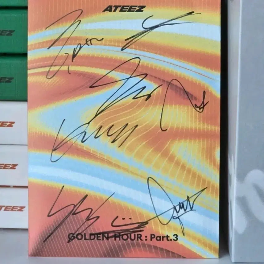 급처, 마지막 가격내림 에이티즈 골든아워 파트3 싸인앨범