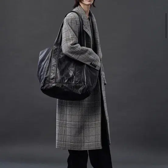 [BUNJANG] Allene Glen Check Double Breasted Coat (Size 2) / 알렌느 글렌체크 더블 브레스티드 코트 2사이즈