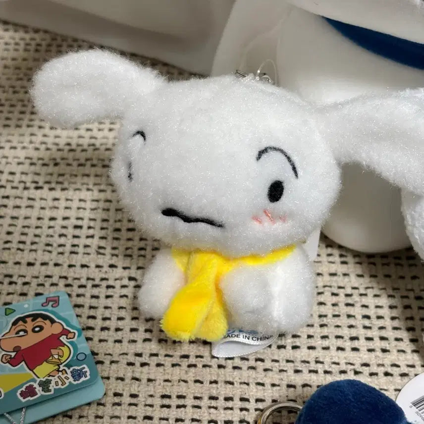 [BUNJANG] Crayon Shin-chan Shin-chan/Whitey/Chulsoo Doll and Keychain Set / 짱구는 못말려 짱구/흰둥이/철수 인형 키링 모음
