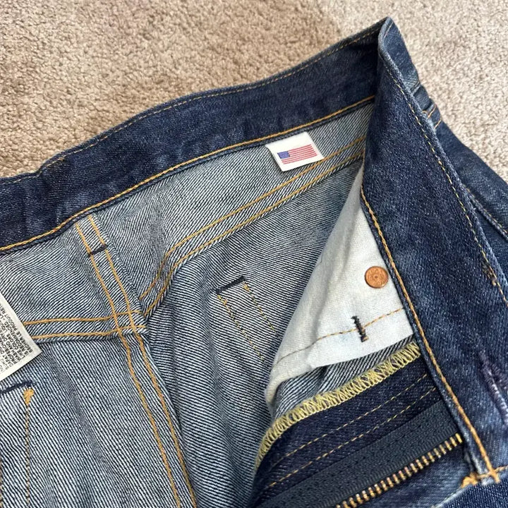 [BUNJANG] Levi's Premium 505 Big E Regular Jeans / 리바이스 프리미엄505 빅E 레귤러 팬츠(34)