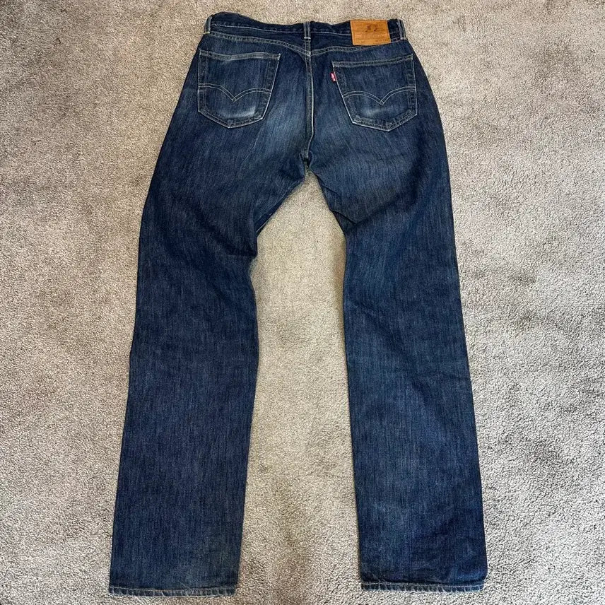 [BUNJANG] Levi's Premium 505 Big E Regular Jeans / 리바이스 프리미엄505 빅E 레귤러 팬츠(34)