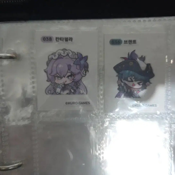 [BUNJANG] Honkai Star Rail 2nd Sticker Set - Wanderer (54 Pieces) / 명조 띠부씰 2차 54종세트57.58번방랑자포함