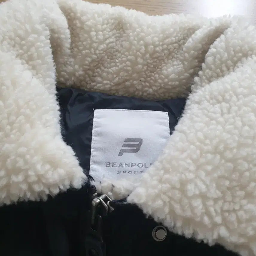[BUNJANG] Beanpole Fleece Collar Padded Jumper / 빈폴  뽀글이 카라 패딩 점퍼