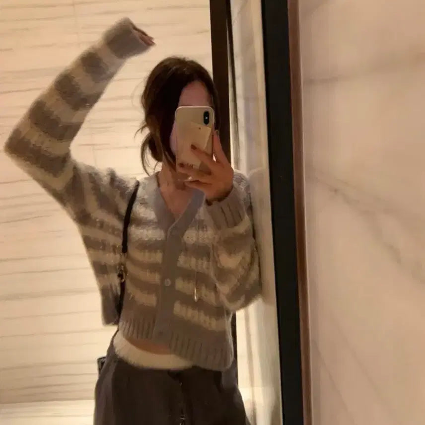 [BUNJANG] Leni Alpaca Cardigan / (새상품)포스터 레니 알파카 가디건