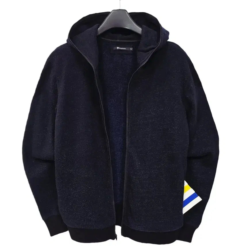 [BUNJANG] Alexander Wang Navy Knit Hooded Zip-up / 알렉산더왕 네이비 니트 후드 집업 d98