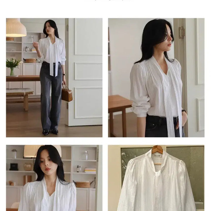 [BUNJANG] Til I Die Lace Blouse / 틸아이다이 레이스 블라우스 리본블라우스 졸업 블라우스