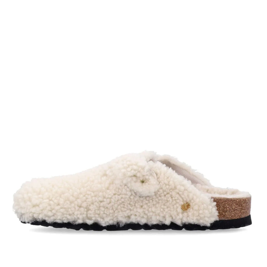[BUNJANG] Birkenstock Boston Big Buckle Eggshell Slippers (230mm) / 버켄스탁 어그 슬리퍼 (230미리) - 보스턴 빅 버클 에그쉘 - 내로우
